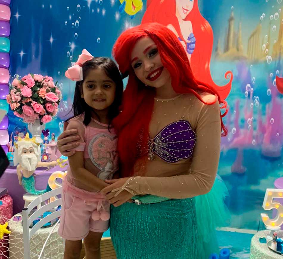 Contratar Ariel para festas Contratar Ariel para festas