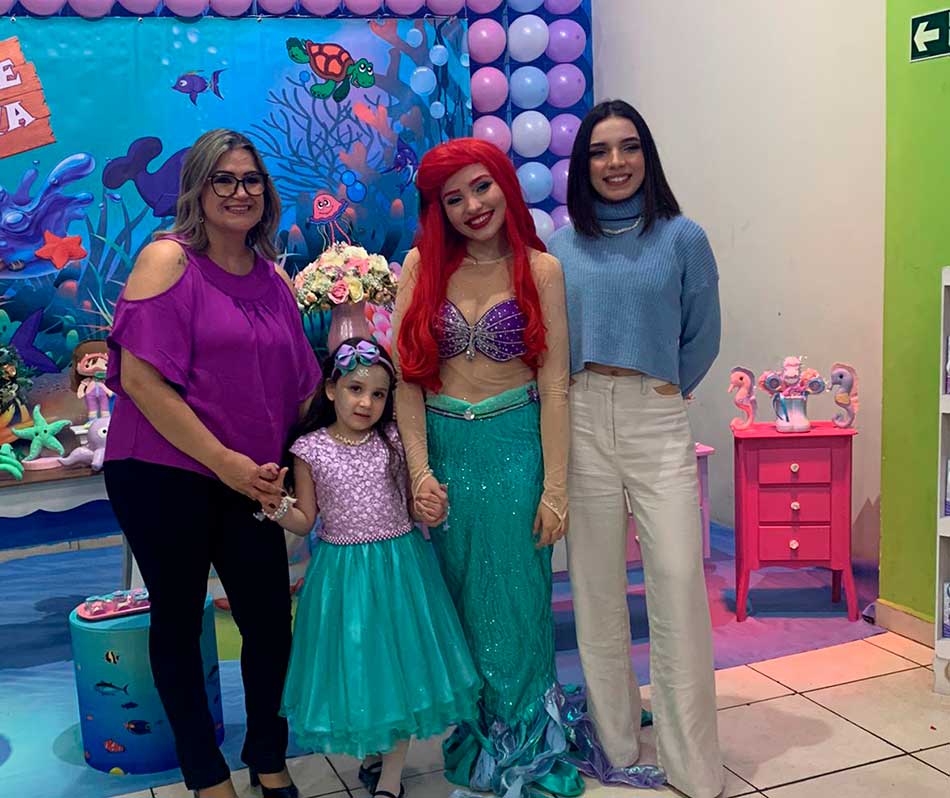 Contratar Ariel para festas Contratar Ariel para festas