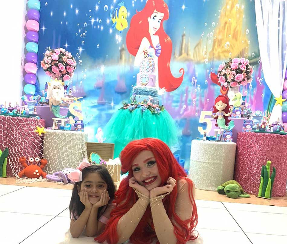 Contratar Ariel para festas Contratar Ariel para festas