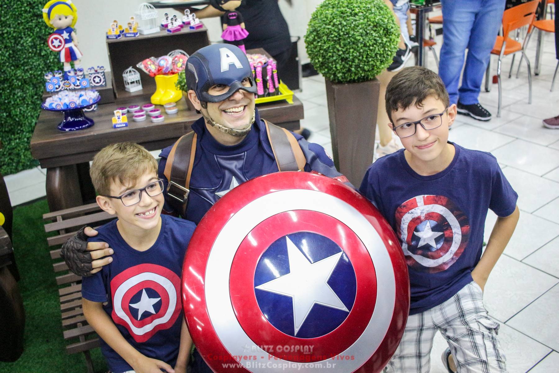 Contratar Cosplay Pantera Negra SP - Os Vingadores