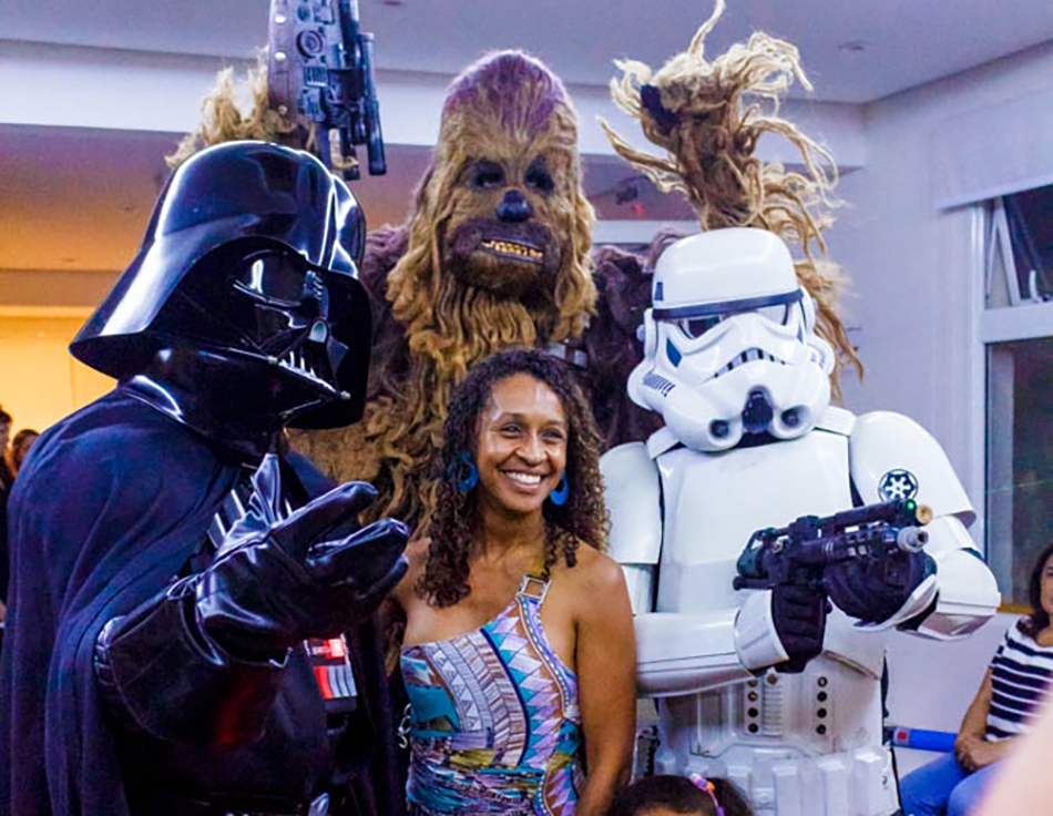Contratar Star Wars para festas - Personagens Vivos Darth Vader Personagem Vivo para festa infantil