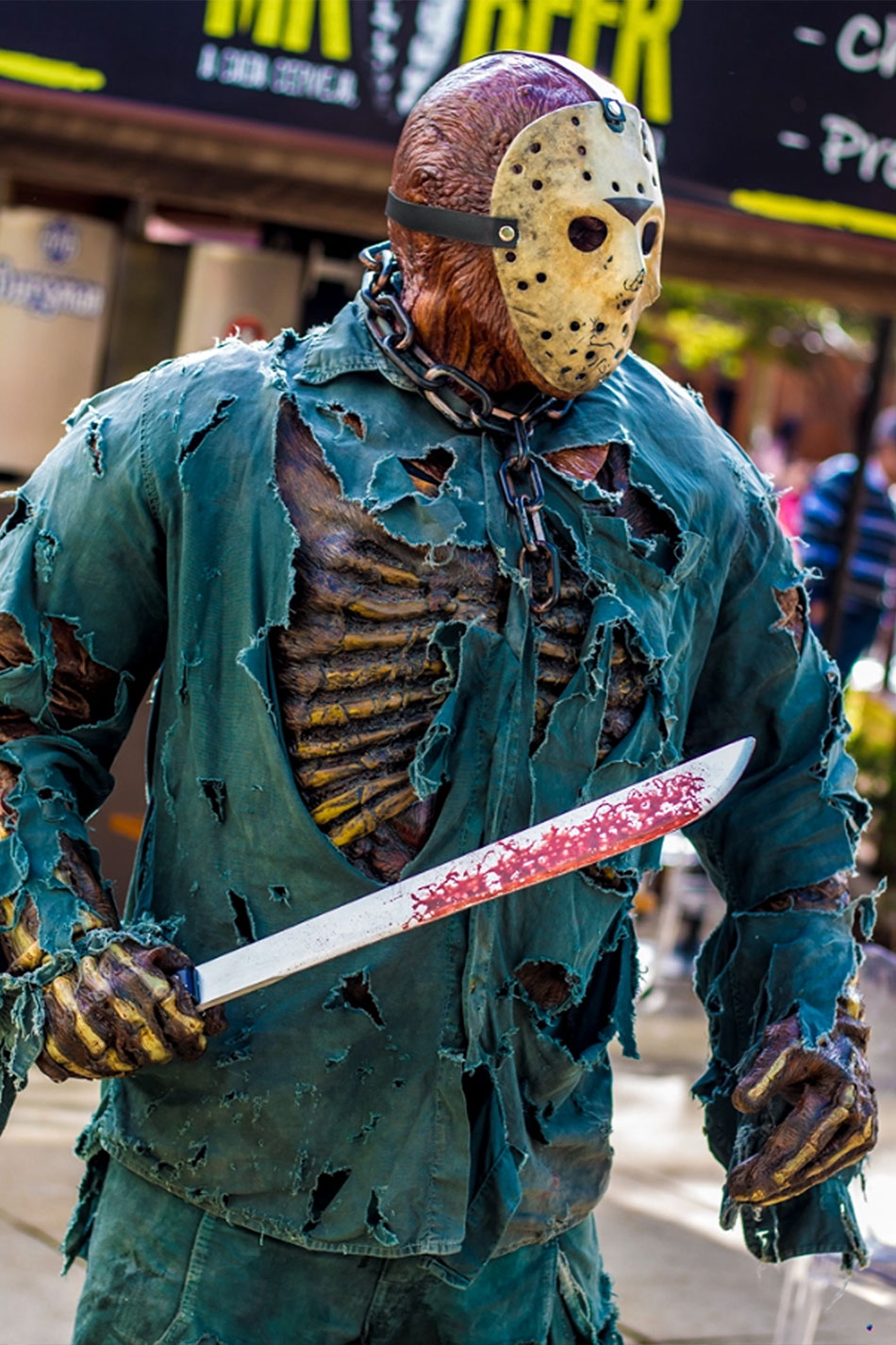 Contratar Jason Personagem Vivo Contratar Cosplay Pantera Negra SP - Os Vingadores