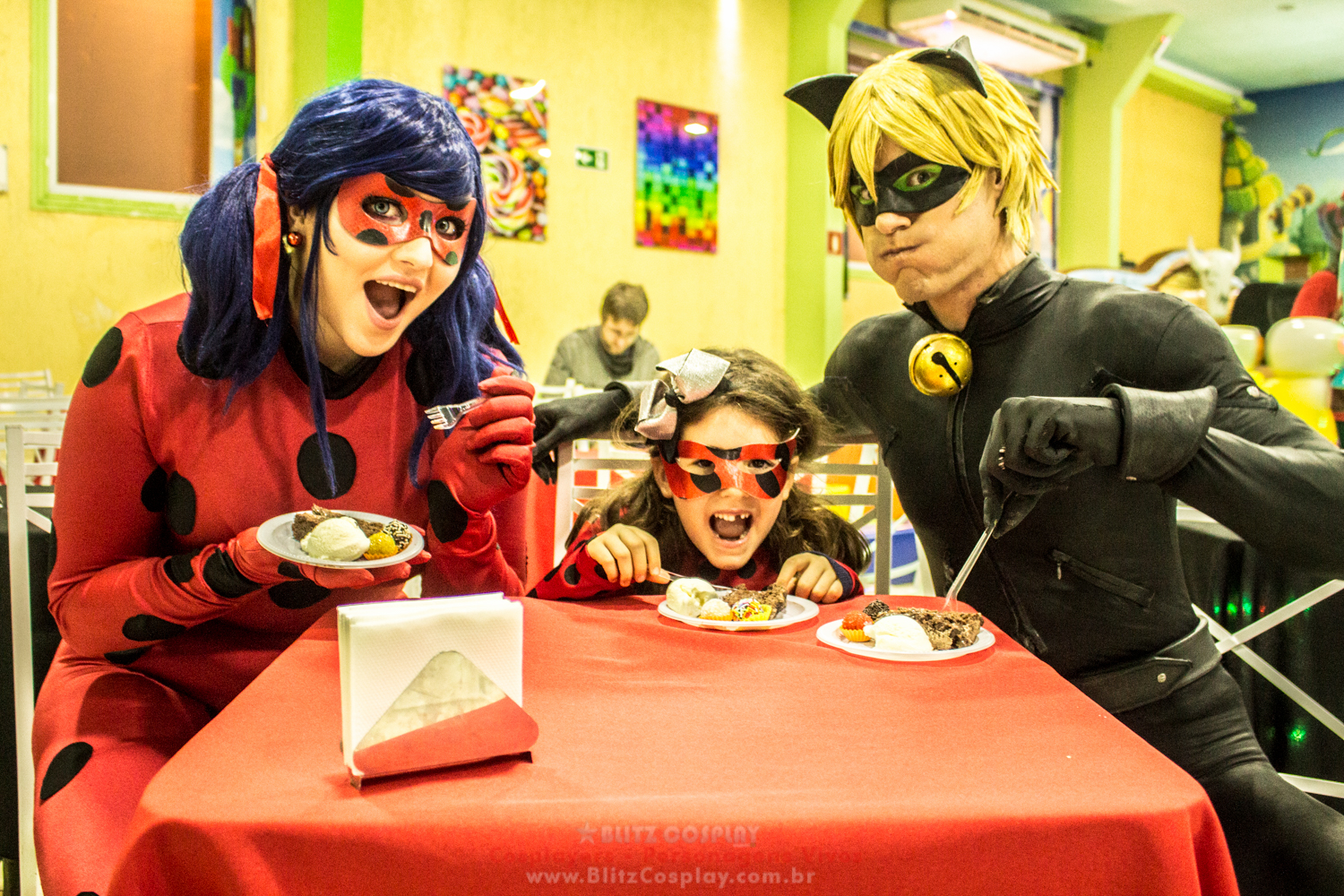 Contratar Star Wars para festas - Personagens Vivos ladybug