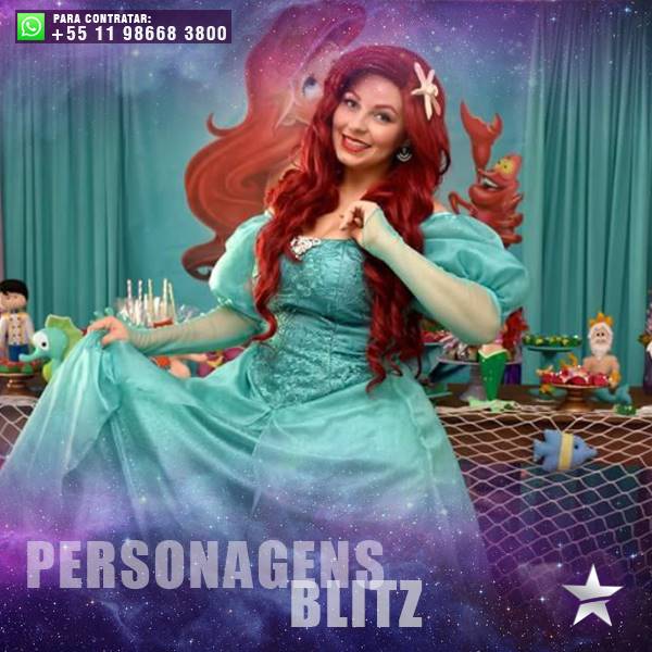 Contratar Ariel para festas Contratar Ariel para festas
