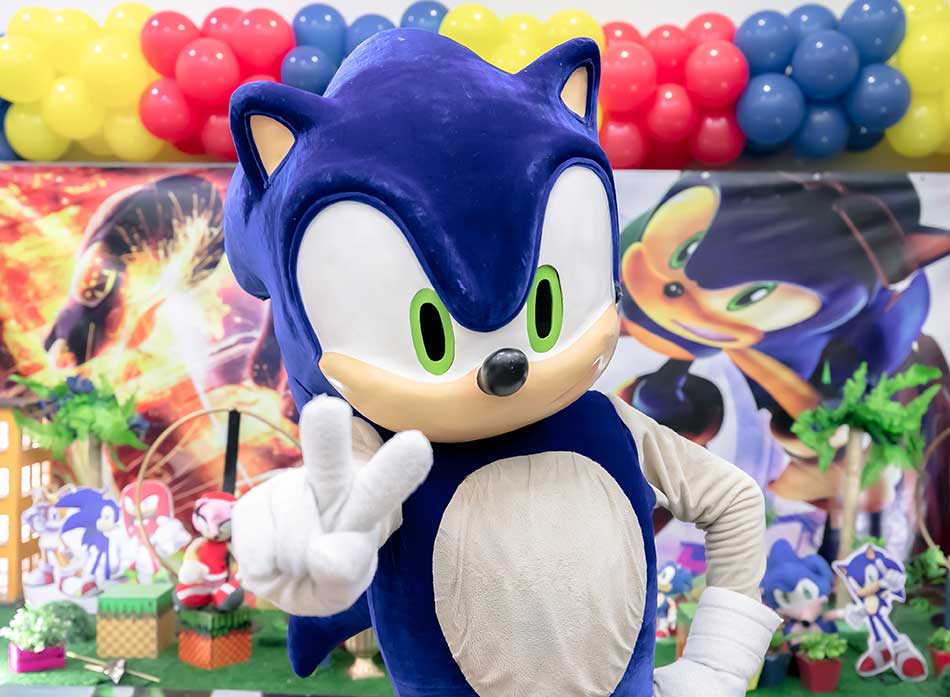 Sonic e Robotnik Personagens Vivos