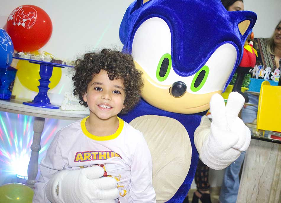 Sonic e Robotnik Personagens Vivos Sonic e Robotnik Personagens Vivos