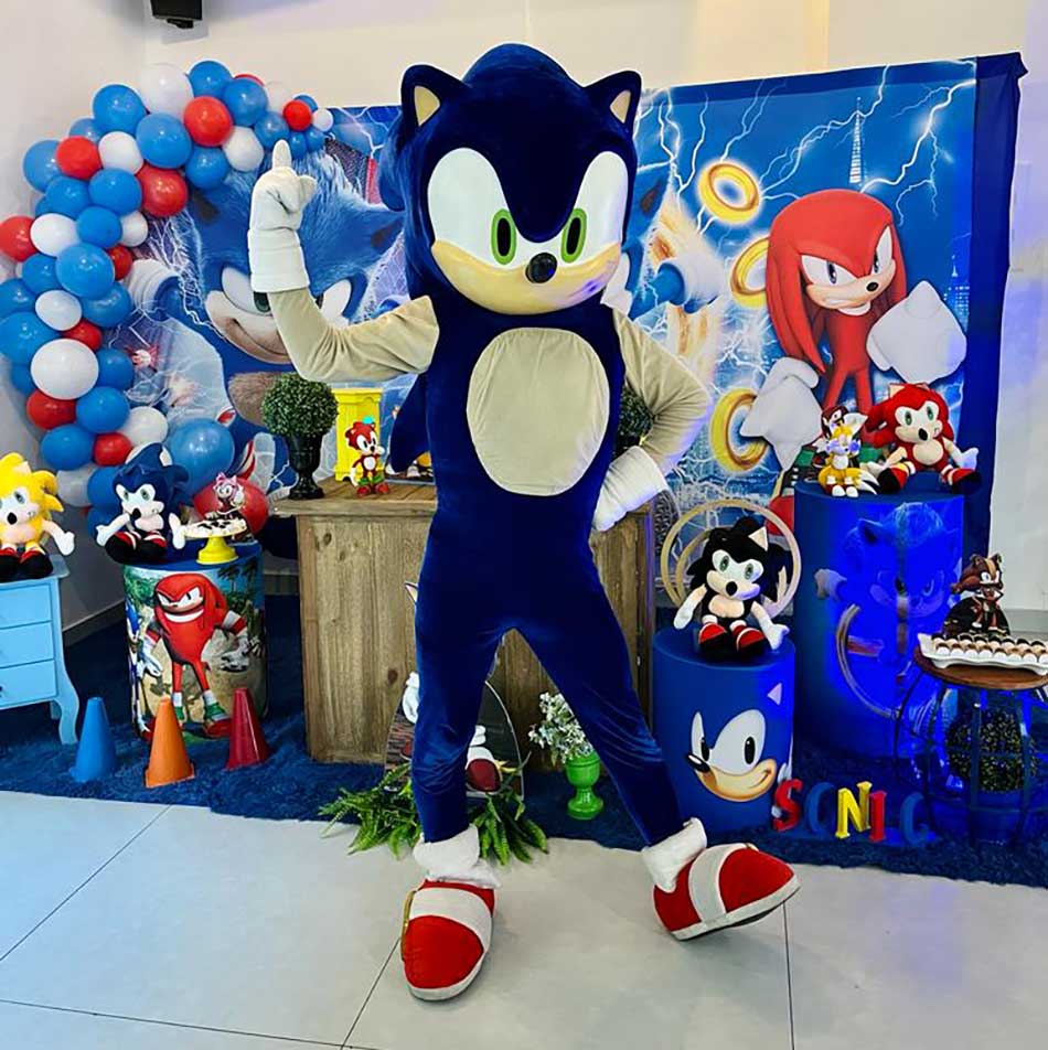 Sonic e Robotnik Personagens Vivos Sonic e Robotnik Personagens Vivos