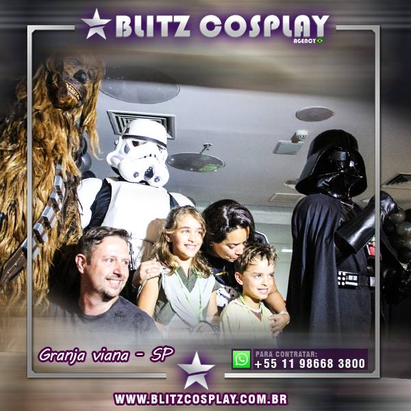 Aluguel e Locação de personagens Star Wars para eventos e festas Contratar Star Wars para festas - Personagens Vivos
