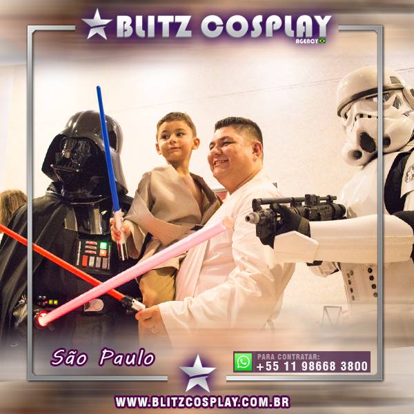 Aluguel e Locação de personagens Star Wars para eventos e festas Contratar