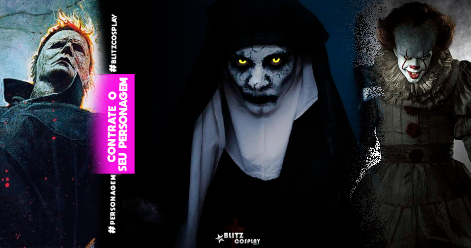 Contratar Personagem Vivo de Terror