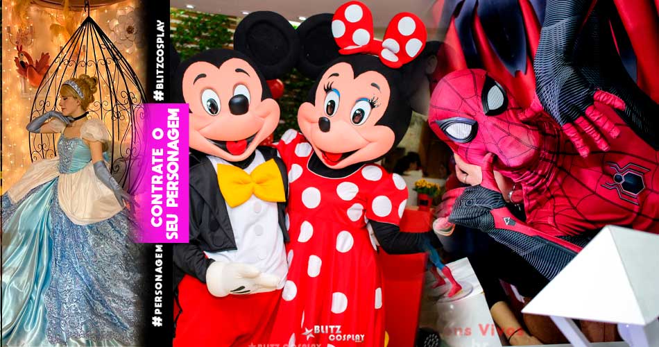 - Contratar Personagens vivos em Rio das Ostras