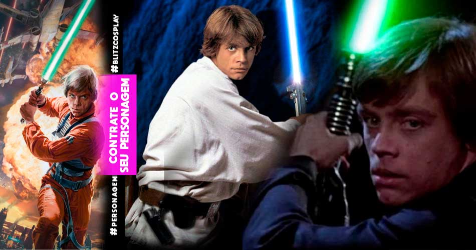 - Contratar cosplay luke skywalker para eventos e festas infantis