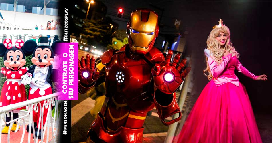 Darth Vader personagens vivos para festas