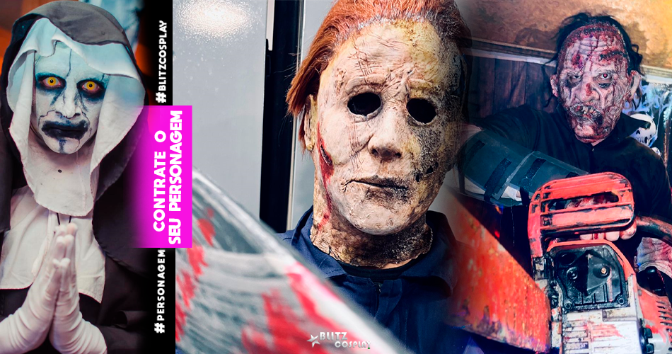 Personagens para Halloween é na Blitz Cosplay