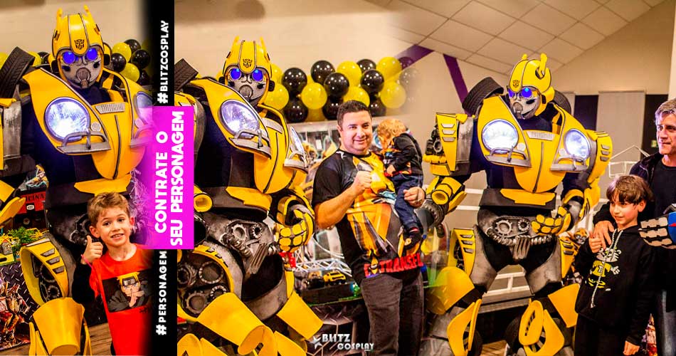 Transformers Bumblebee personagens vivos