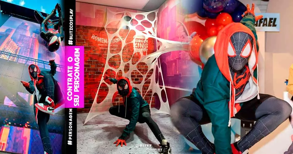 Contratar Miles Morales Cosplay