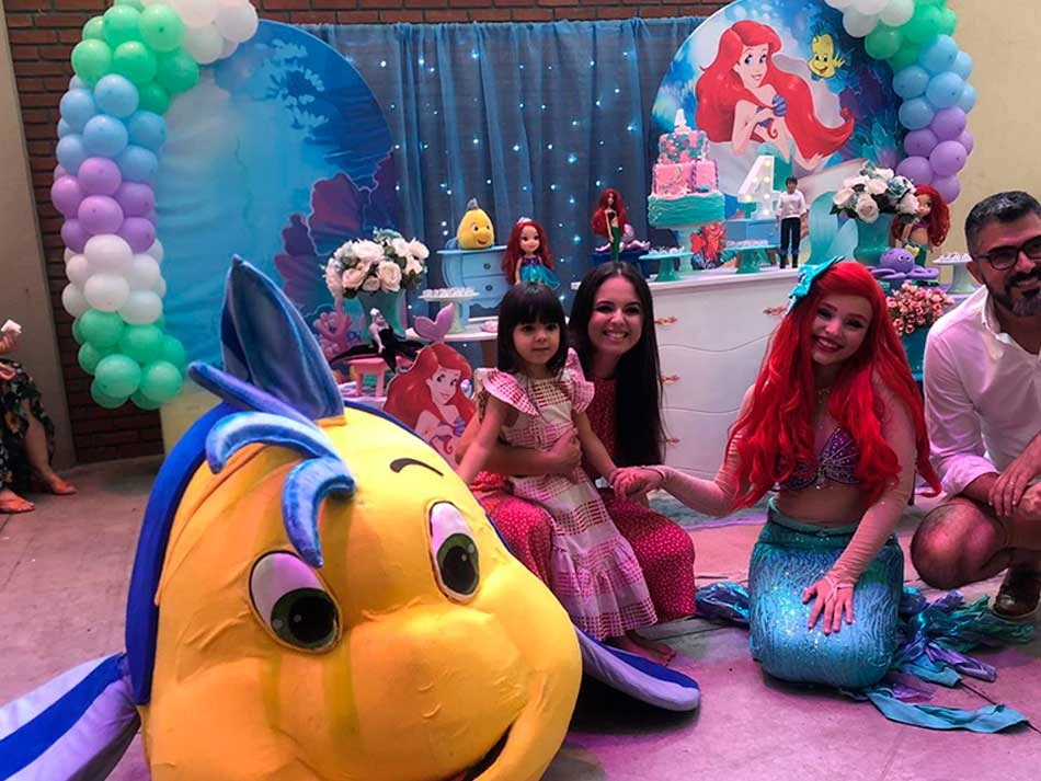 Contratar Ariel Personagem Vivo