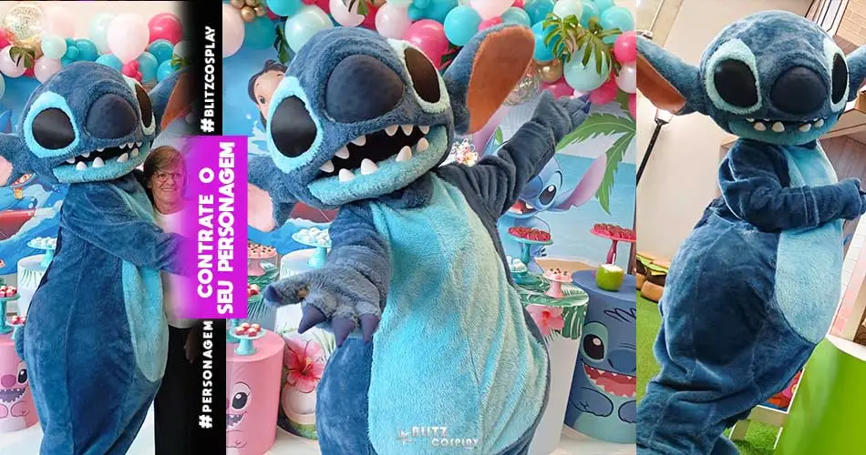 Contratar Stitch pa festas e eventos