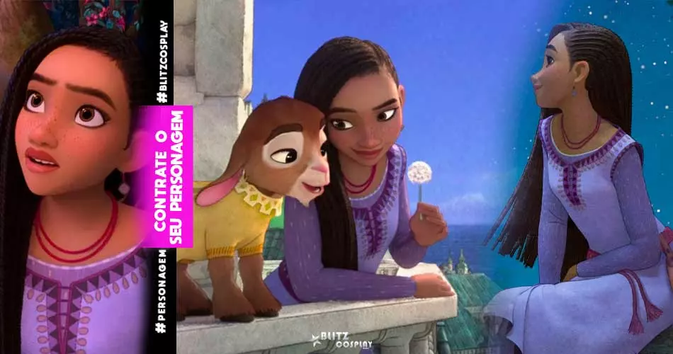 Contratar Wish Personagem Vivo