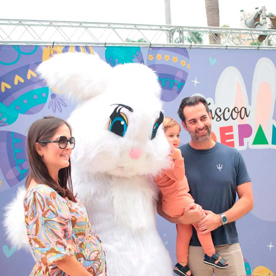 Dupla de coelho da Páscoa