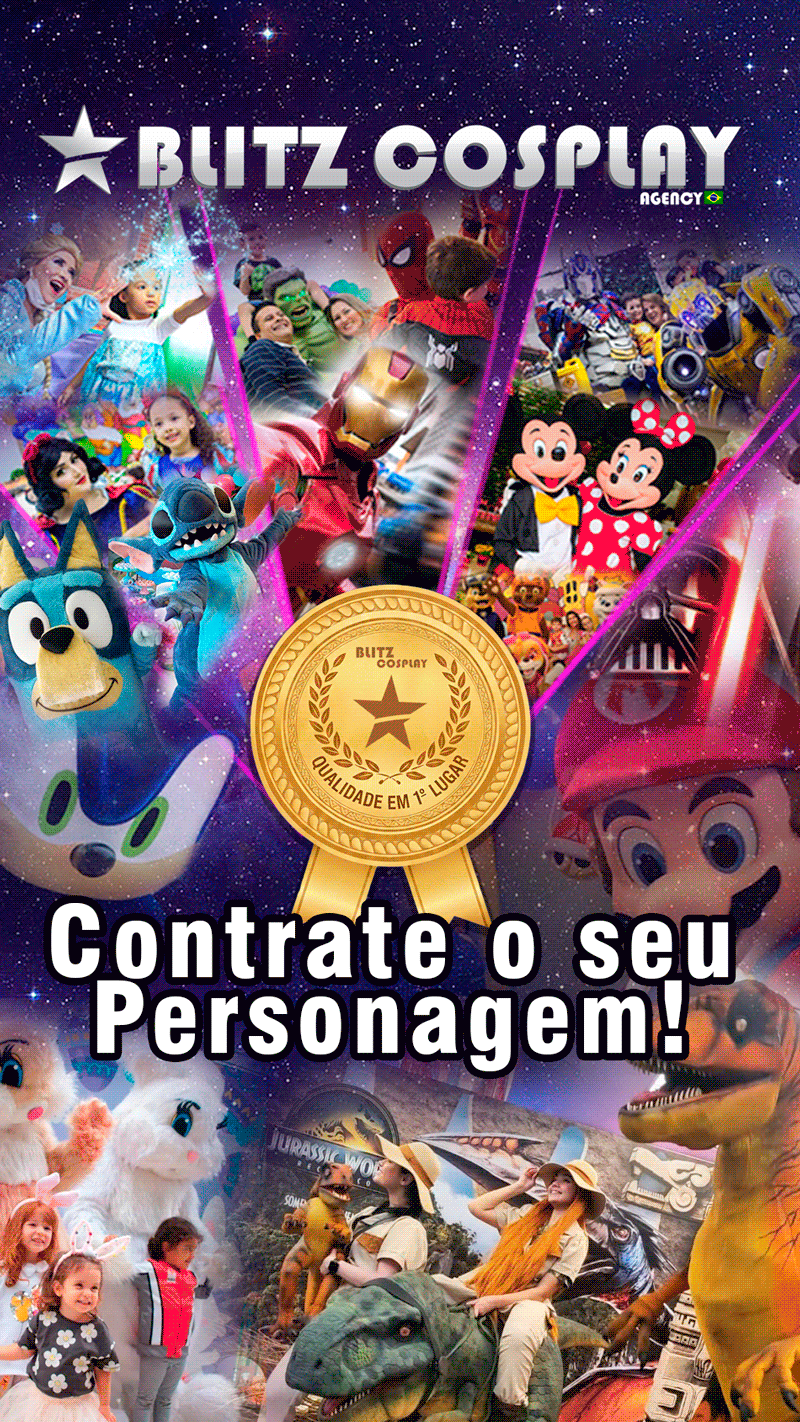 Contrate seus personagens vivos com a Blitz