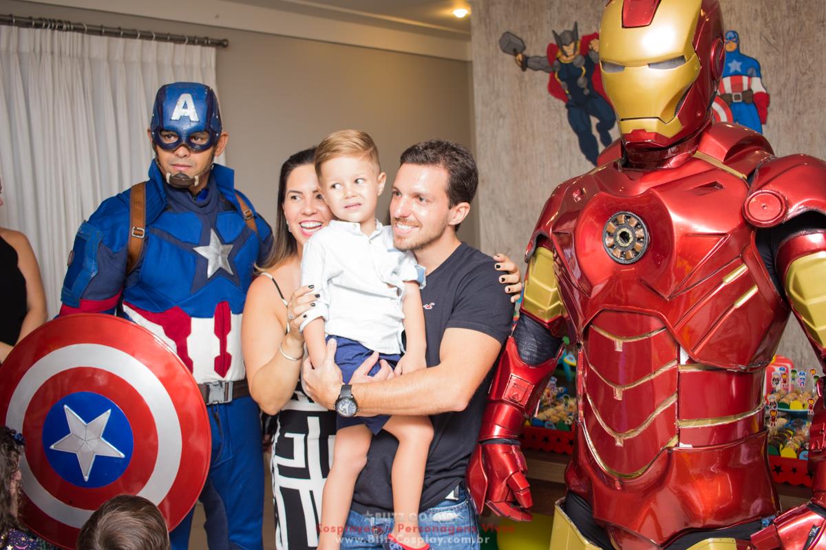 Capitão America Personagem vivo