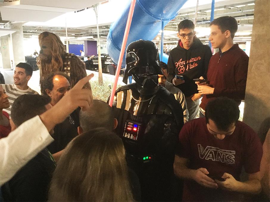 Star Wars personagem vivo para eventos