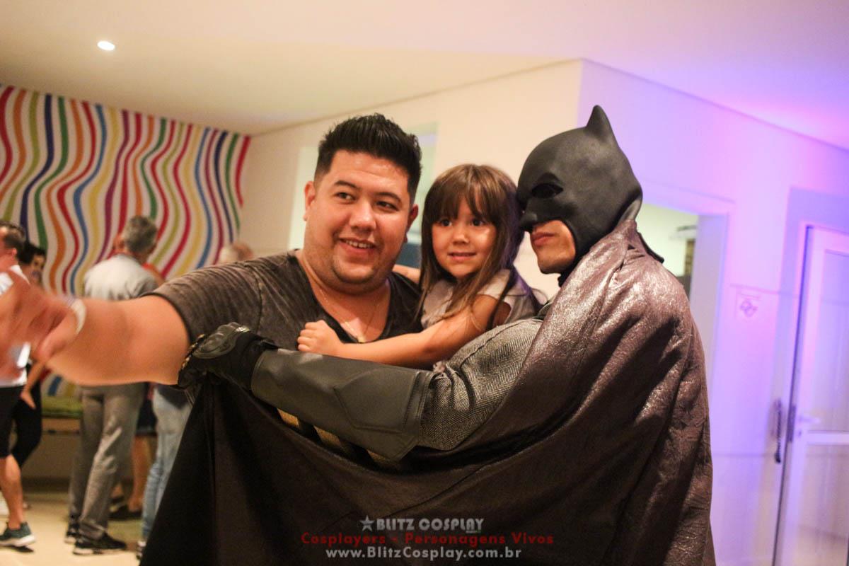Batman Personagem Vivo Para Festas.