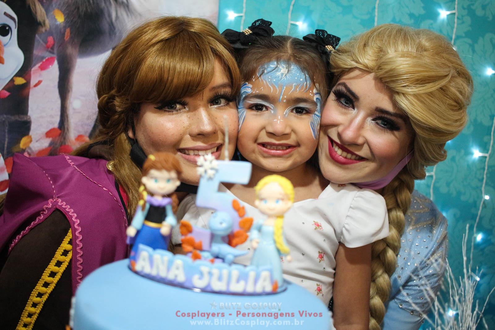 Frozen Personagens Vivos para Festas e Eventos.