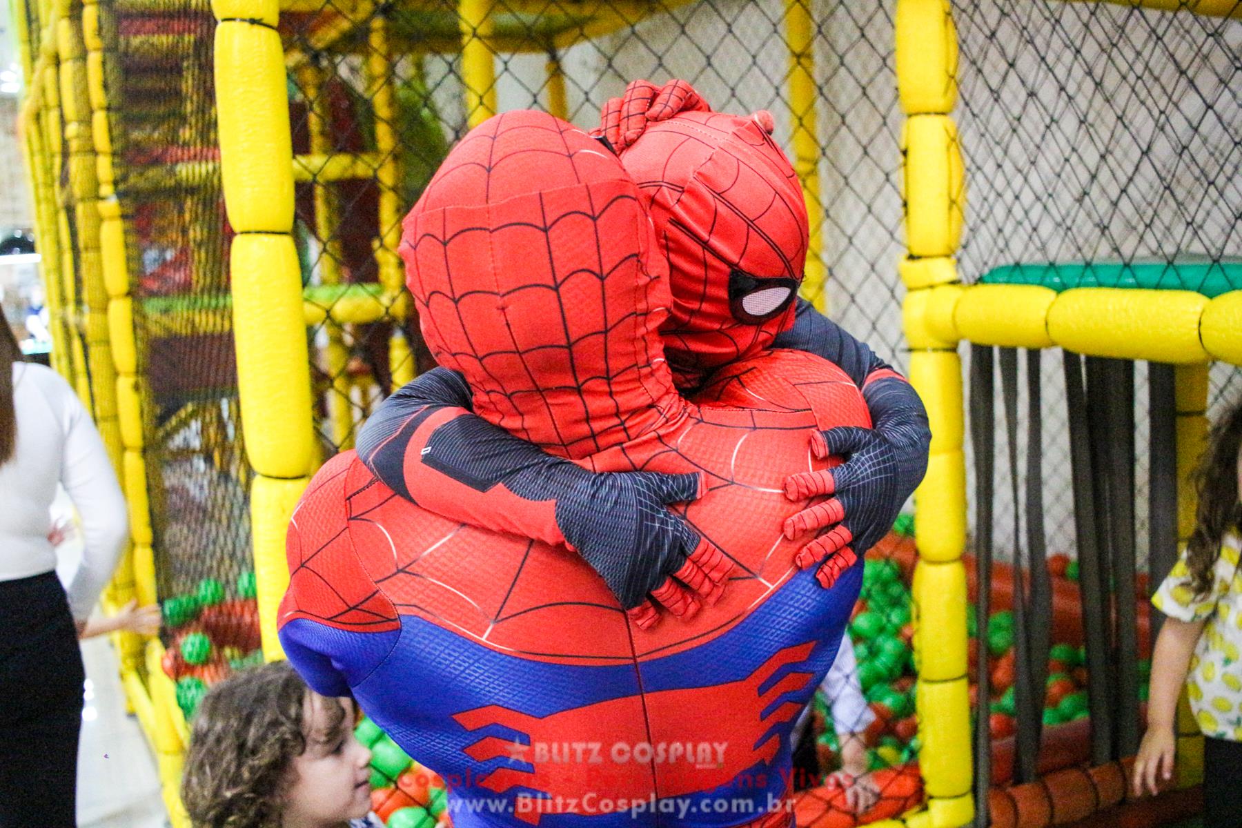 Homem Aranha Personagem Vivo Para Festas.