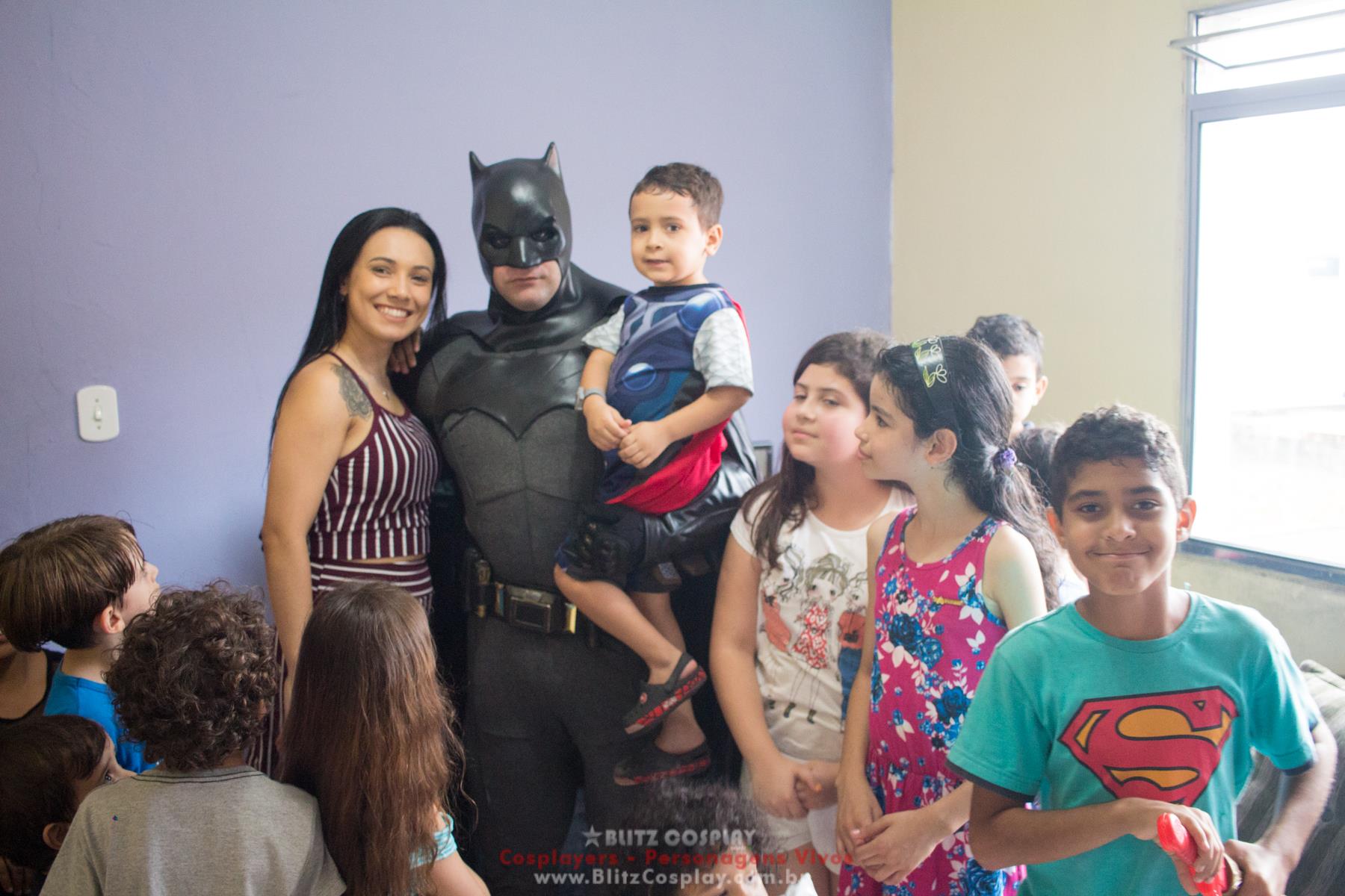 Batman personagem vivo para festas e aniversários 