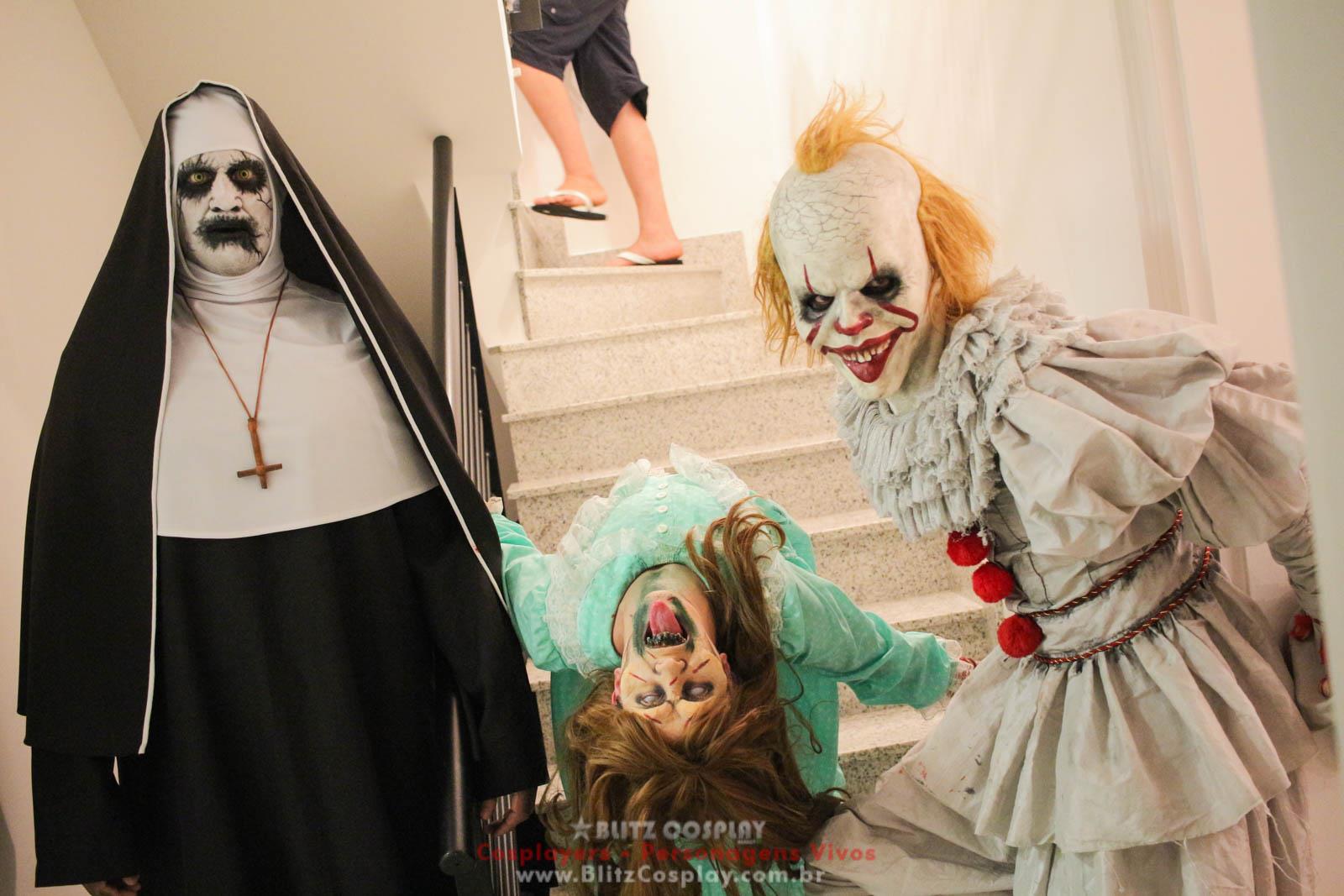 Terror Personagens Vivo Para Festas e Eventos.