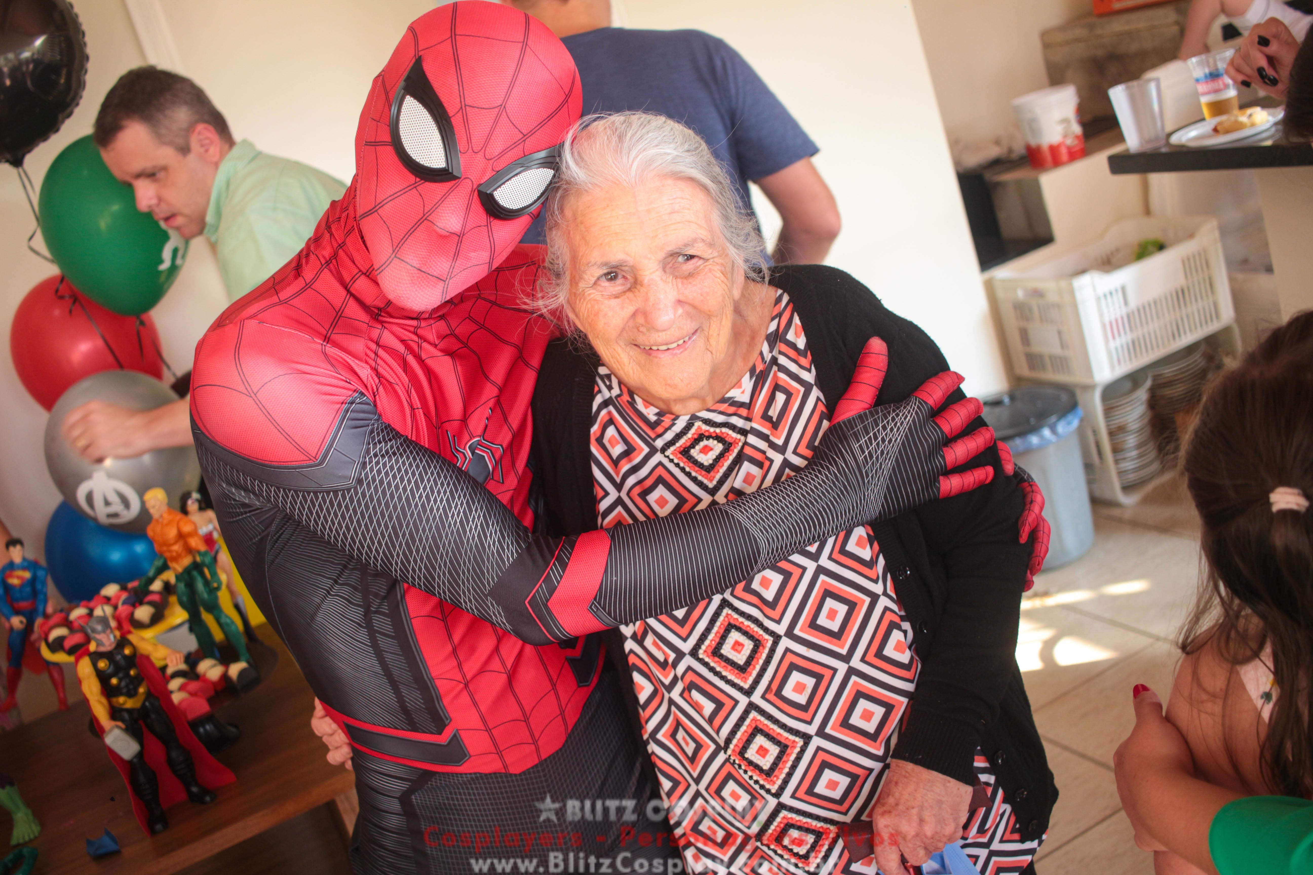 Homem A. e Pantera N. Personagem Vivo Para Festas e Eventos.