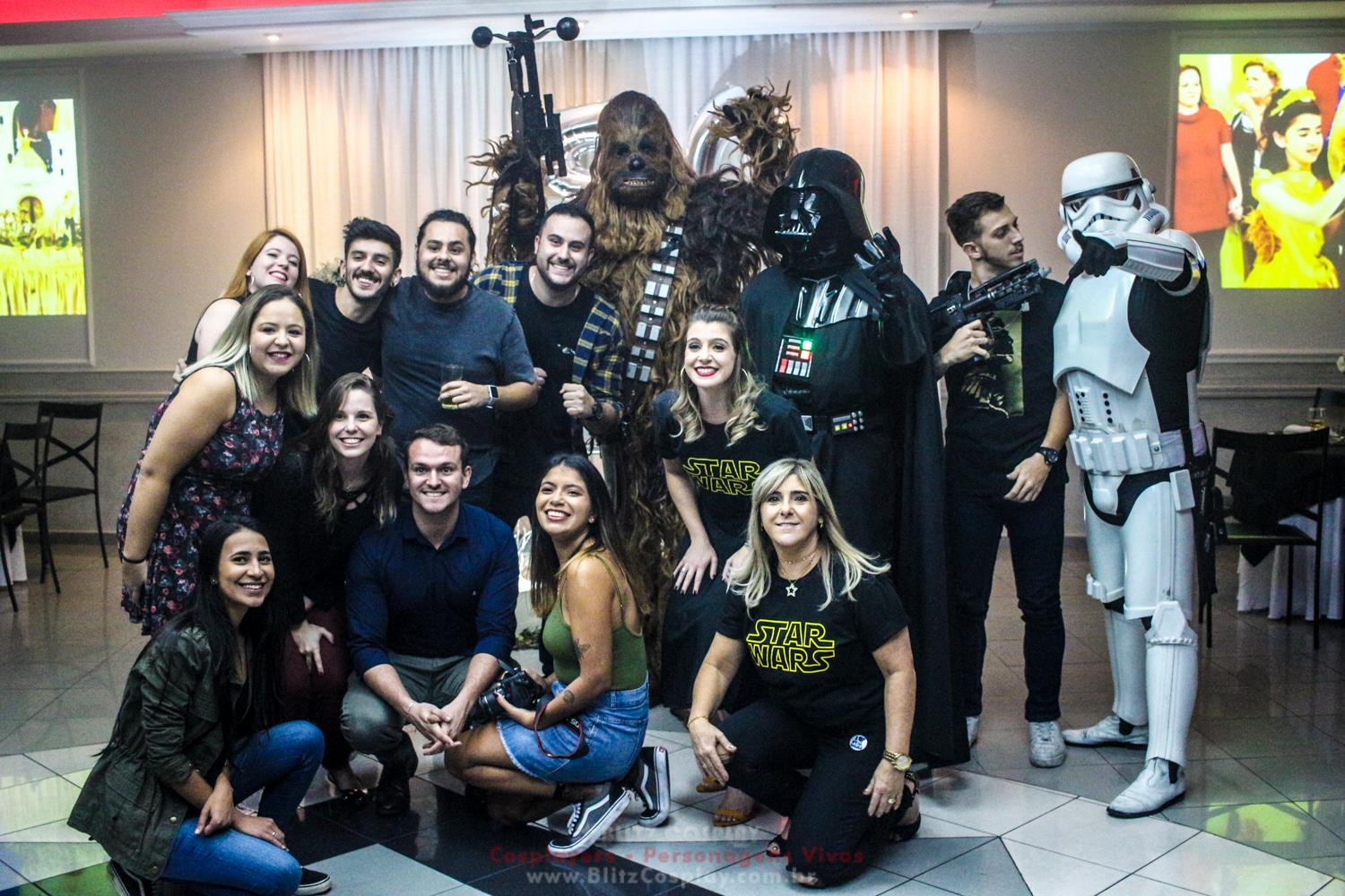 Star Wars Personagem Vivo Para Festas