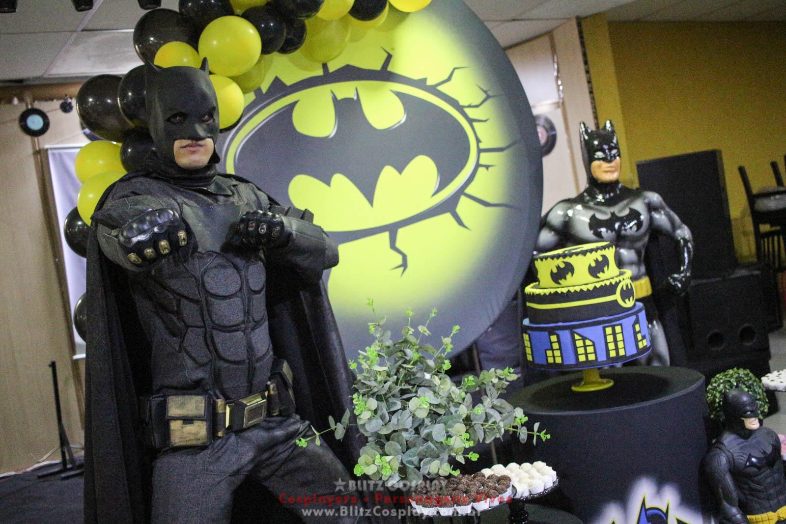 Batman Personagem Vivo Para Festas e Eventos.
