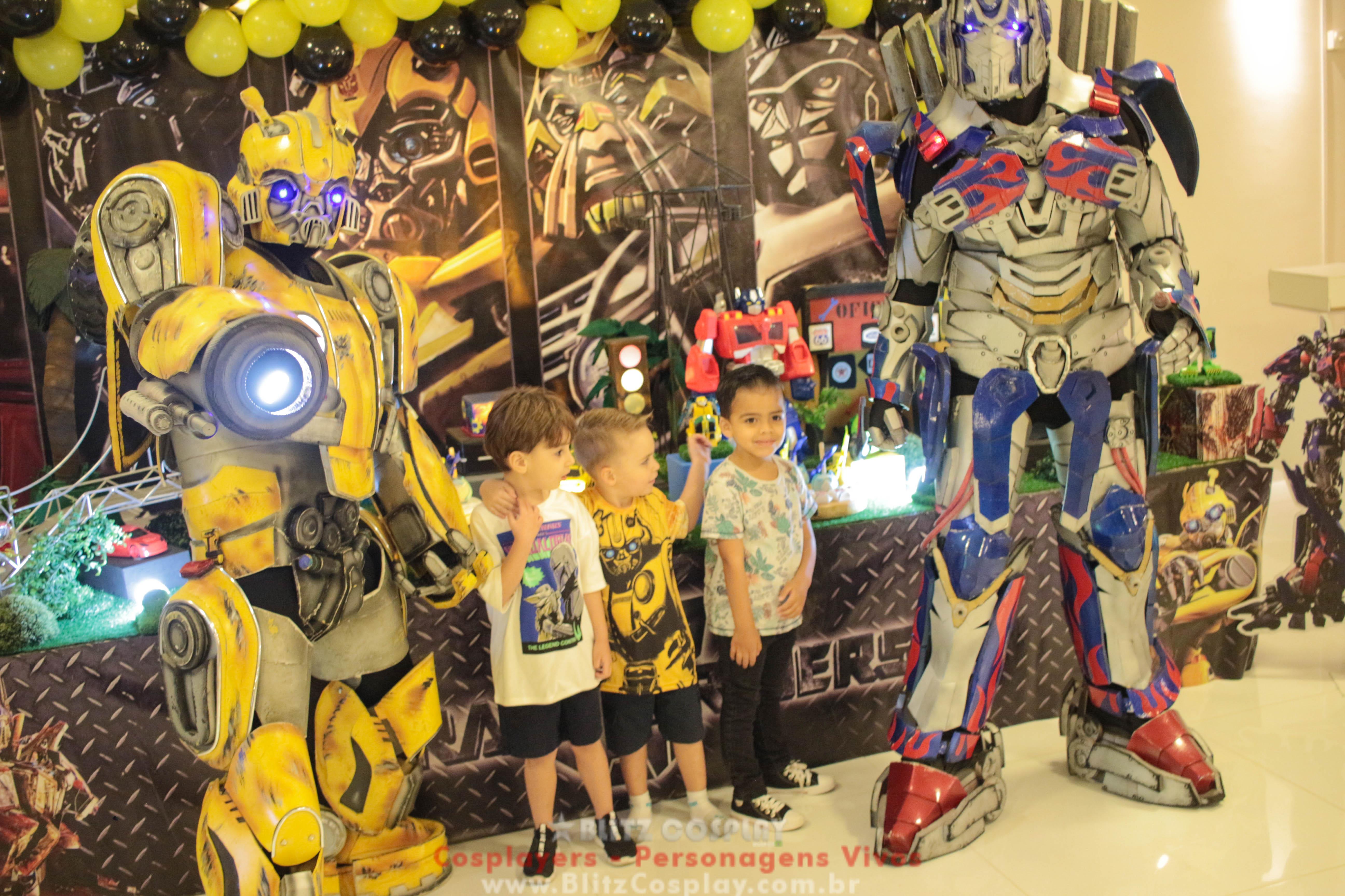 Transformers Personagem Vivo Para Festas e Eventos 