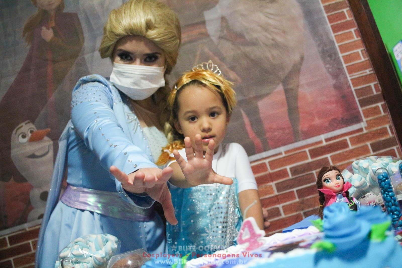 Elsa Personagem Vivo Para Festas e Eventos.