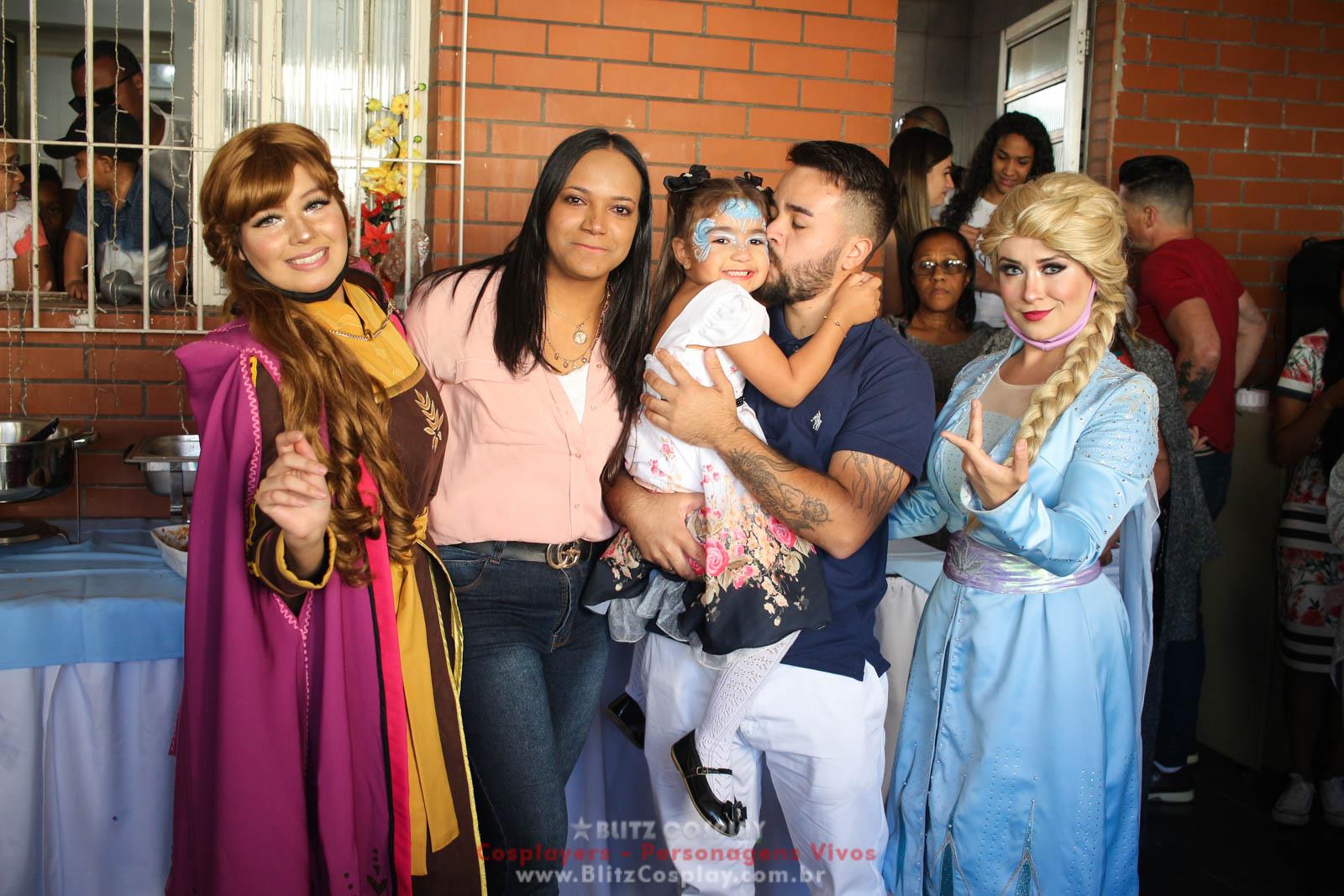 Frozen Personagens Vivos para Festas e Eventos.