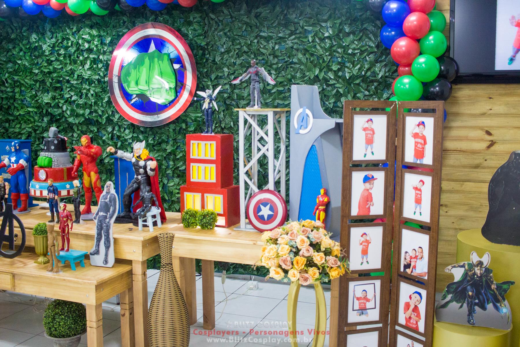 Personagem vivo Hulk para festa e eventos