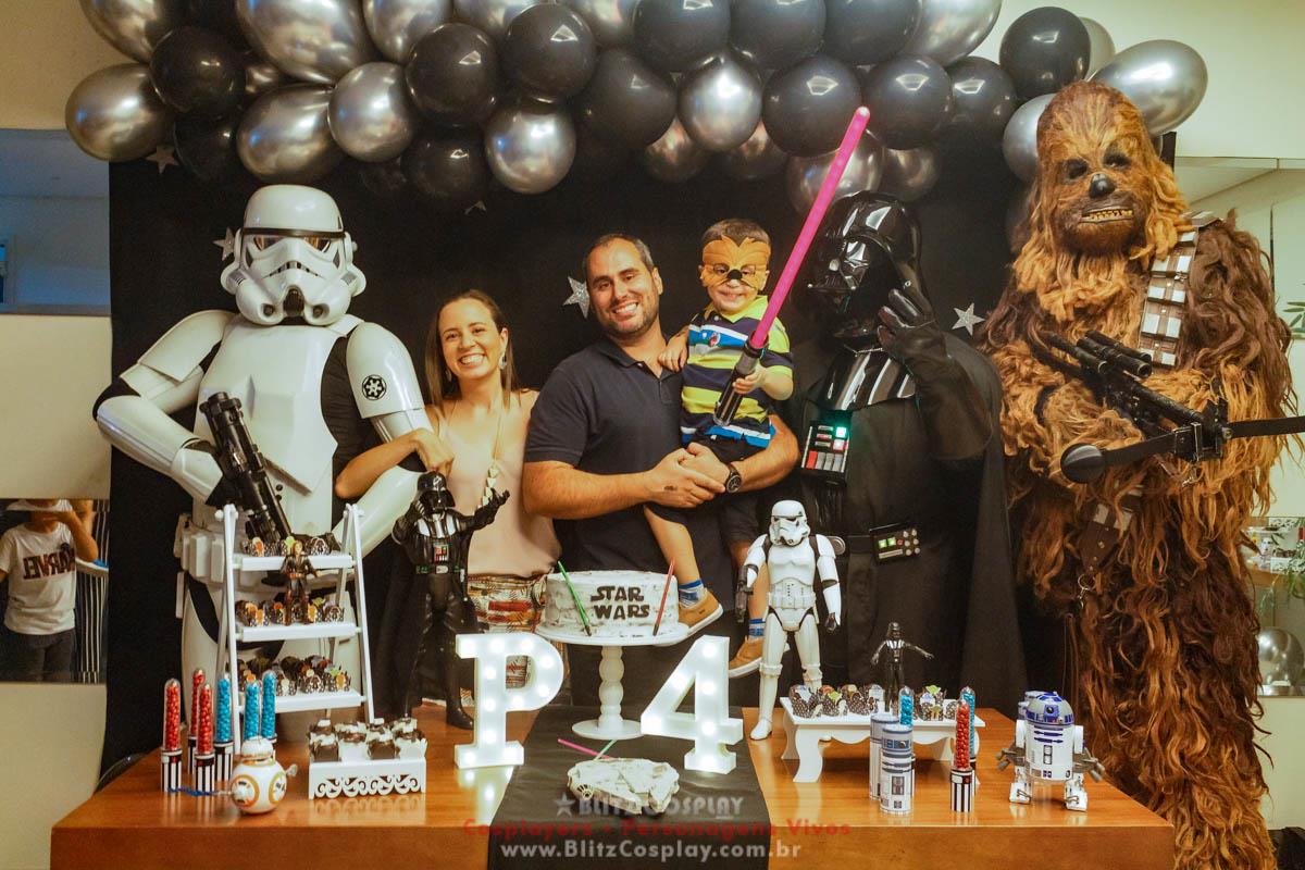 Star Wars Personagens Vivos Para Festas.