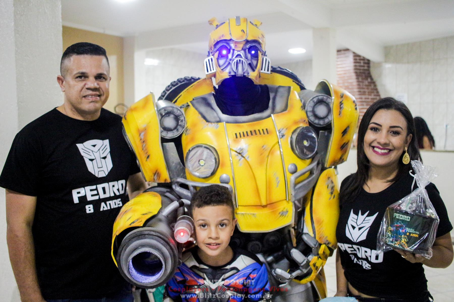 Transformers personagem vivo Bumblebee