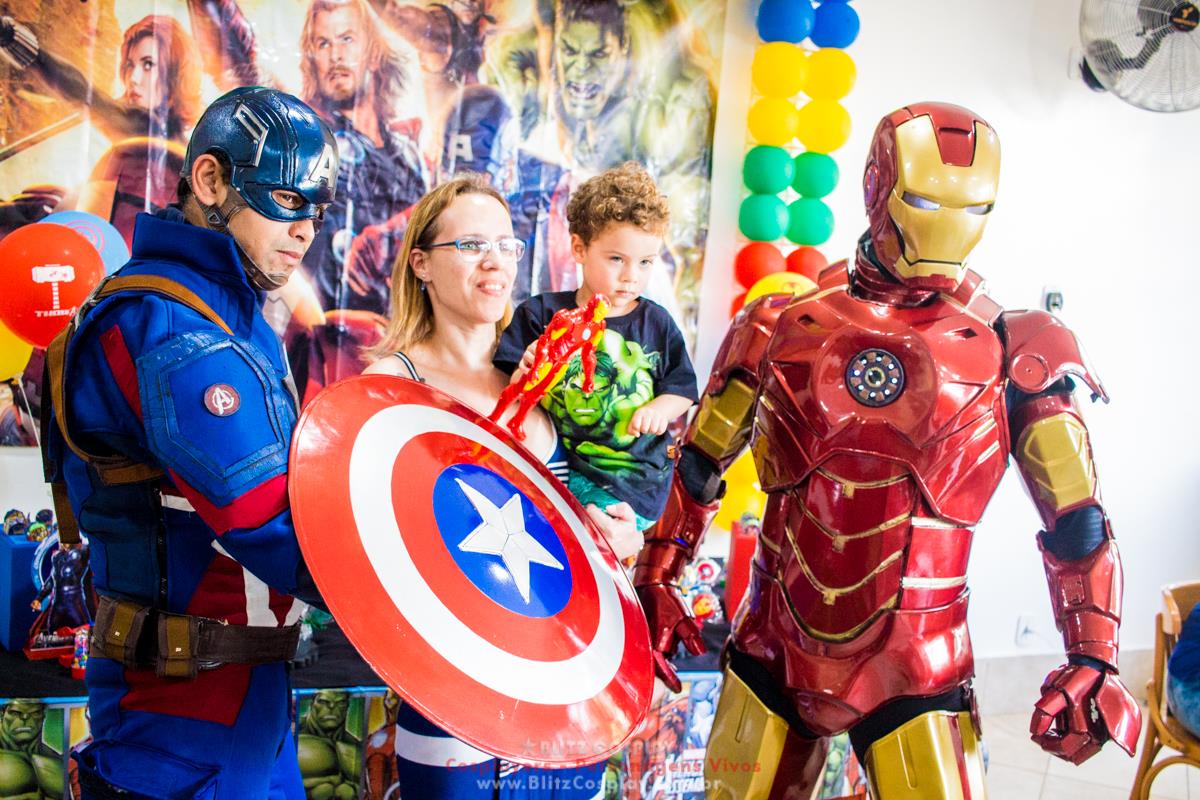 The Avengers Personagens vivos para festas
