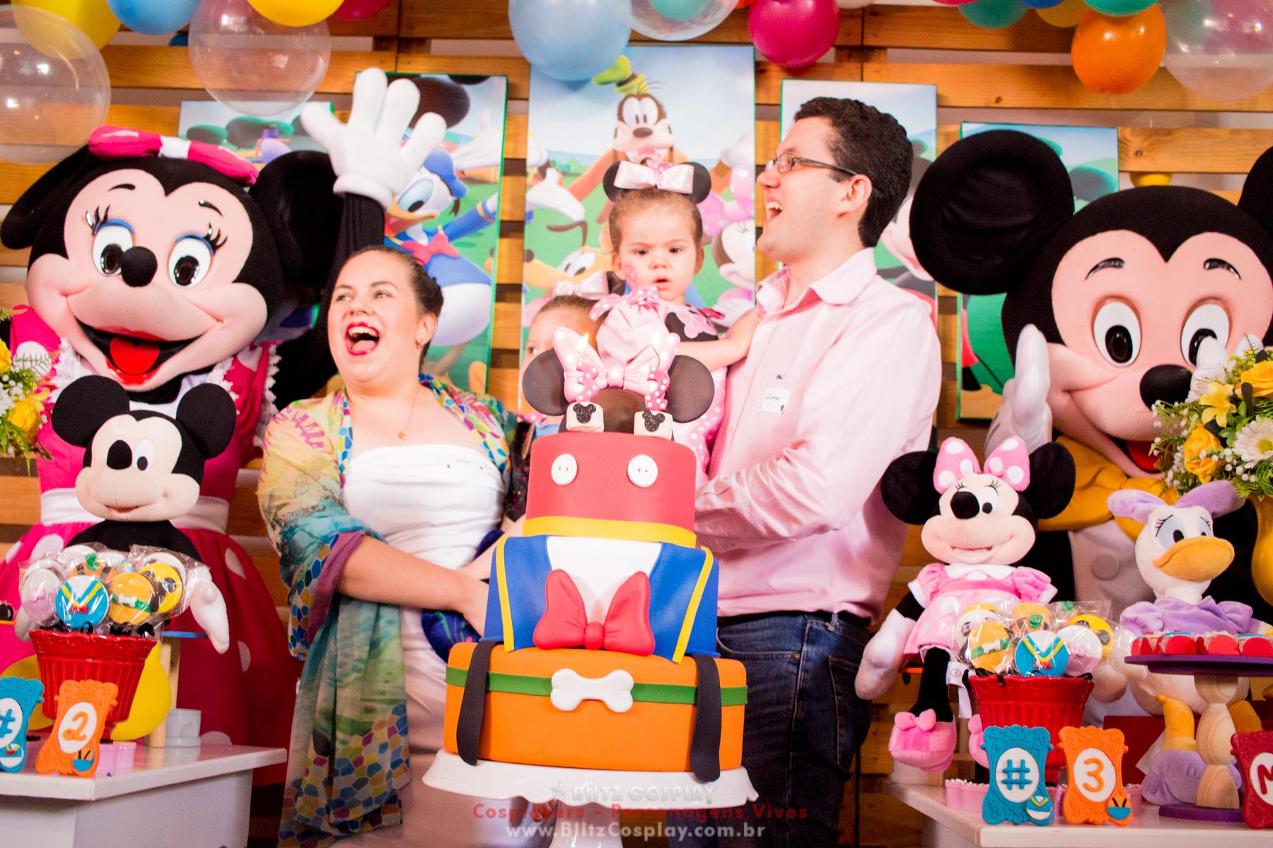 Mickey Personagens vivos para festas