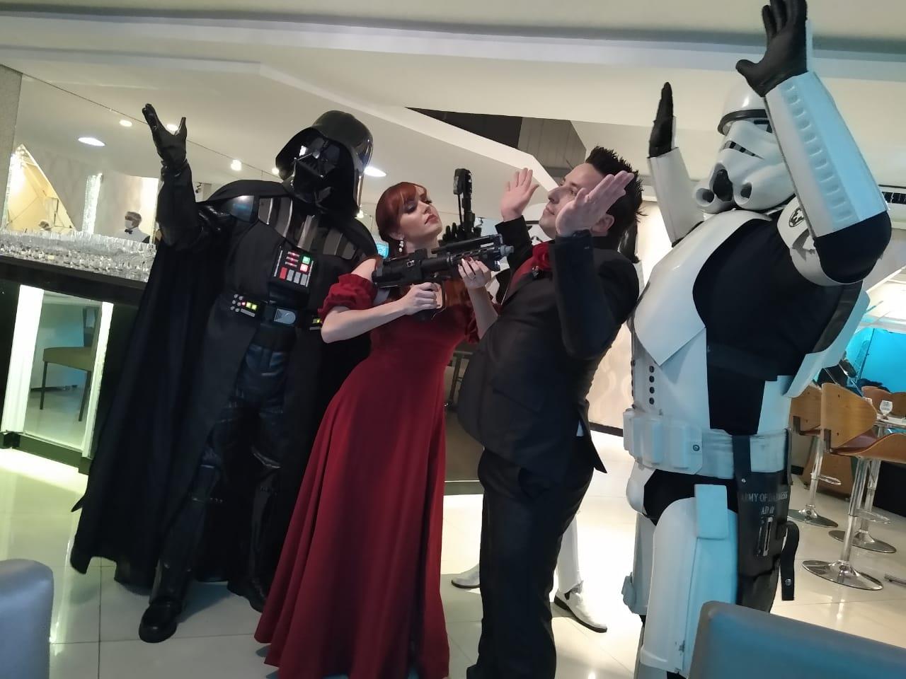 Star Wars Personagem Vivo Para Festas e Eventos.