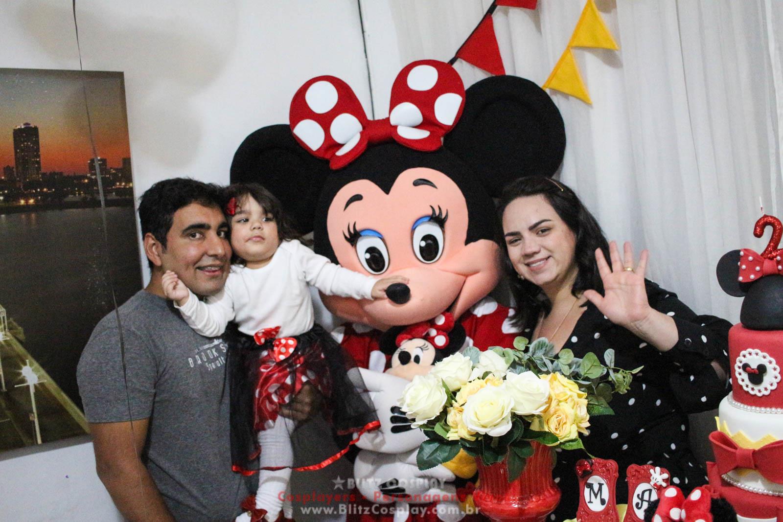 Minnie Personagens Vivos Para Festas e Eventos.