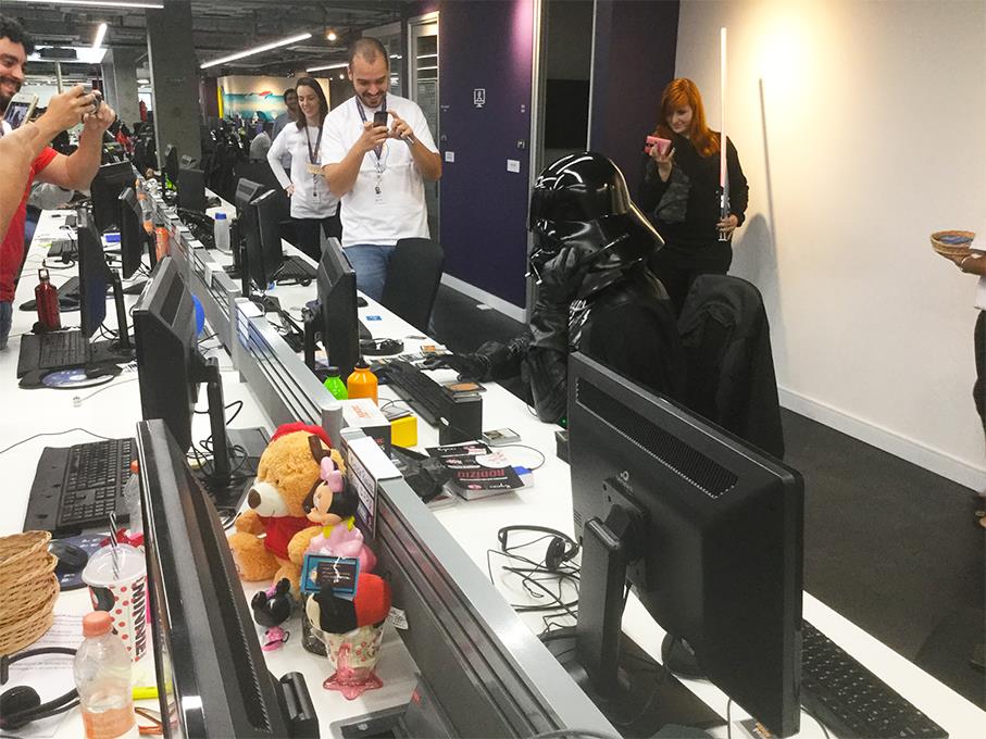 Star Wars personagem vivo para eventos