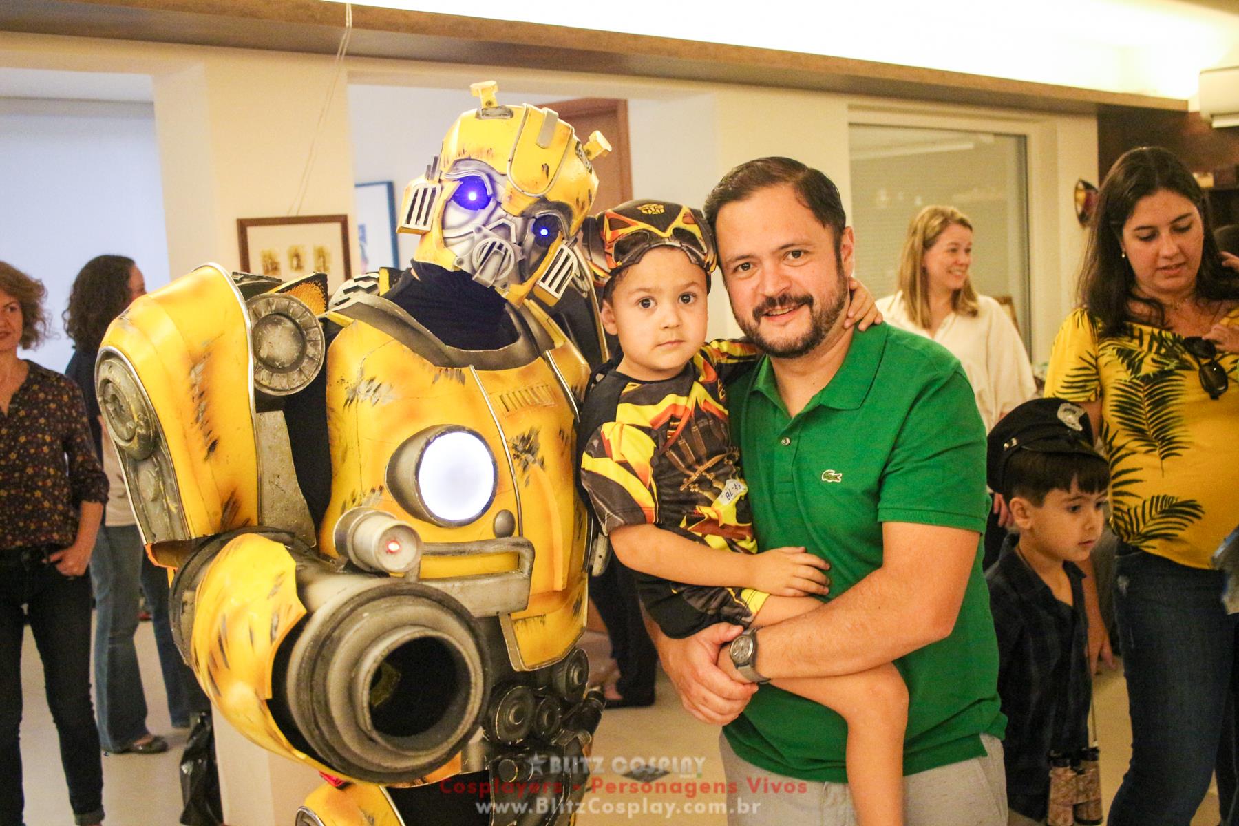 Transformers Personagens Vivos Para Festas.