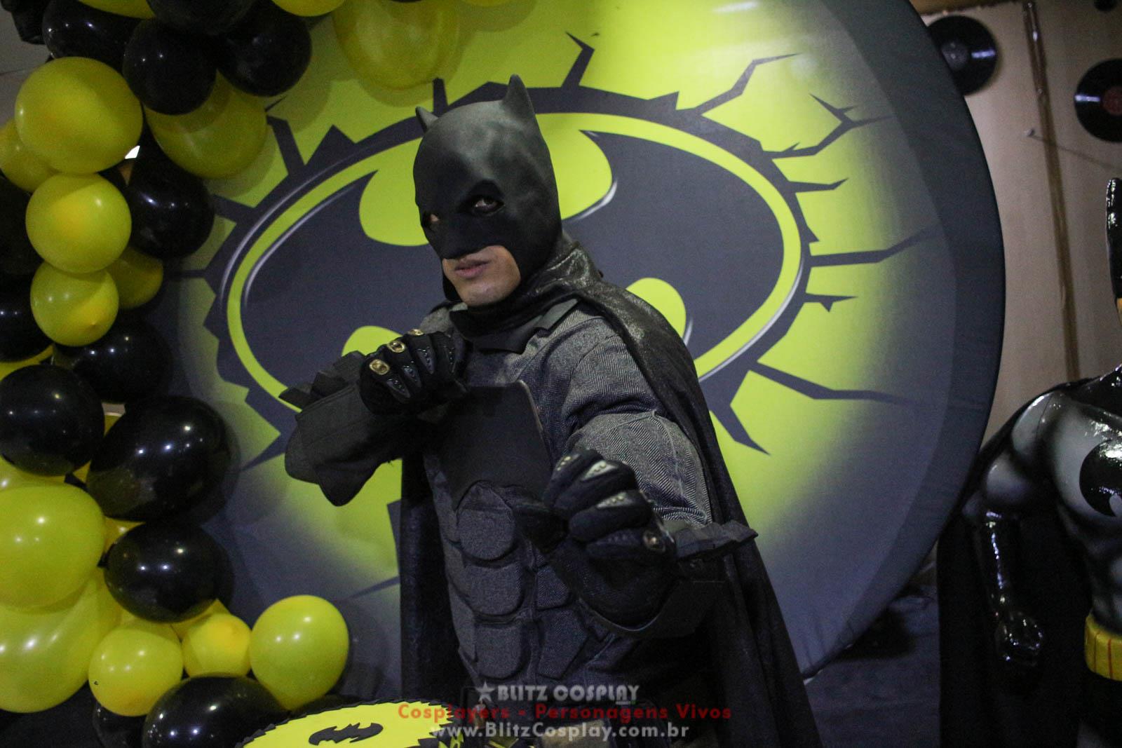 Batman Personagem Vivo Para Festas e Eventos.