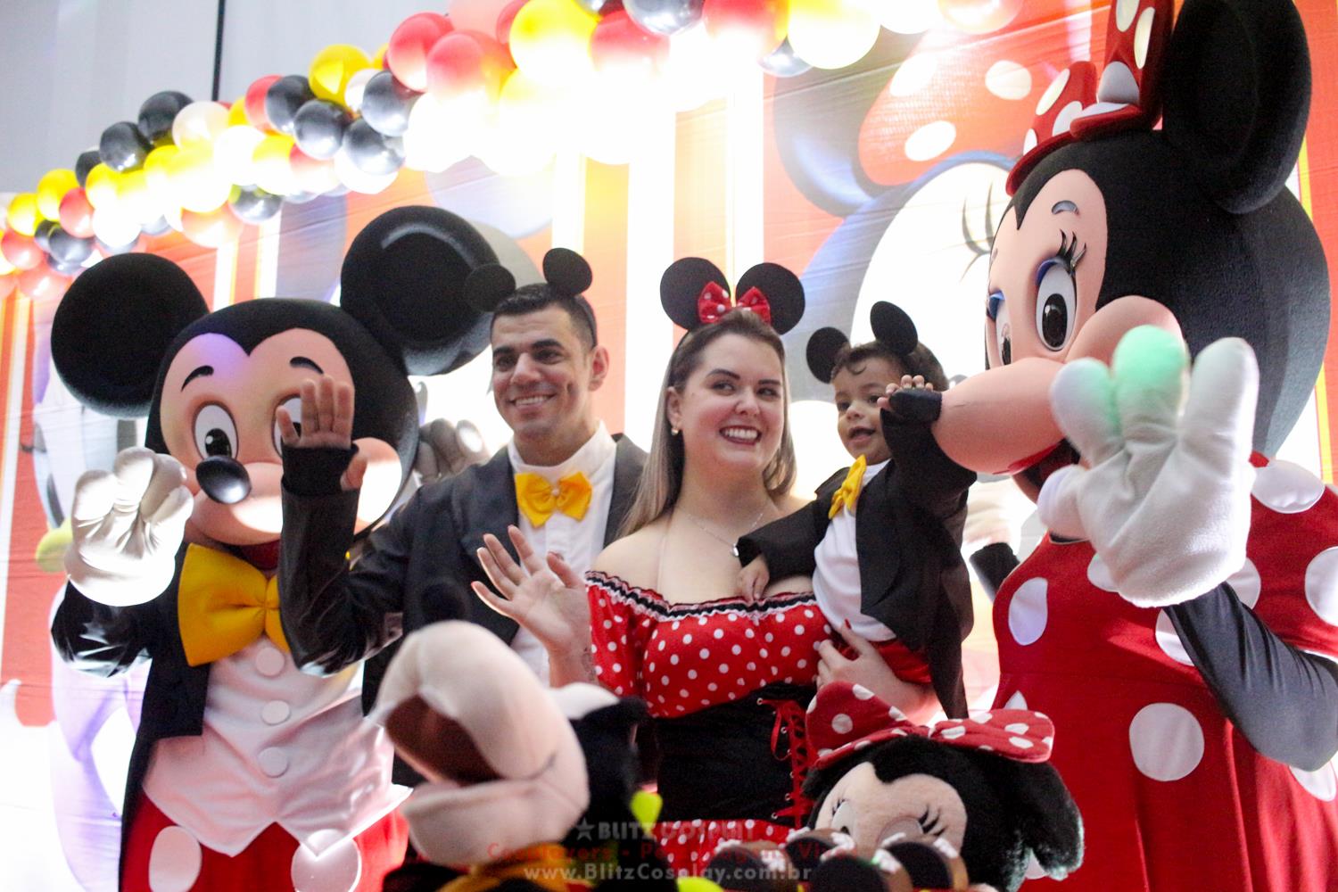 Mickey Personagem Vivo Para Festas.