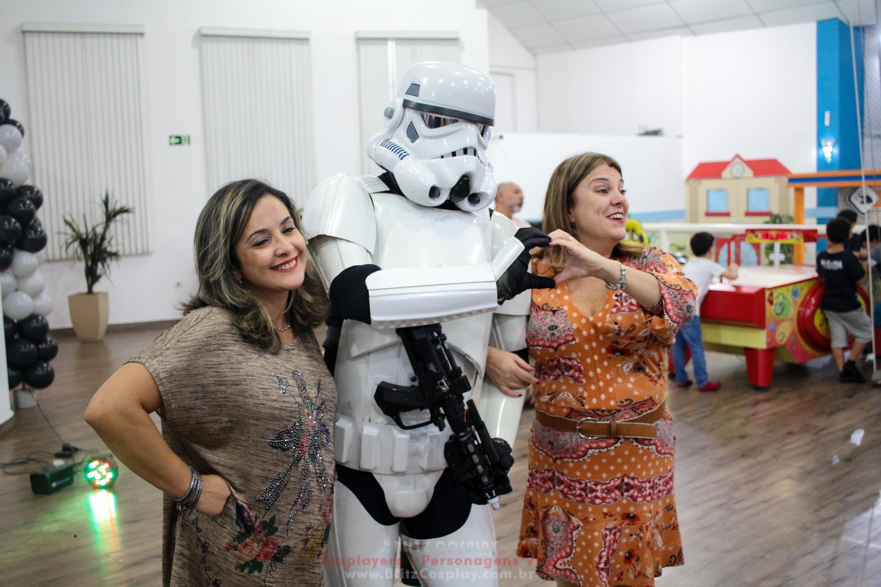 Star Wars Personagem Vivo Para Festas.